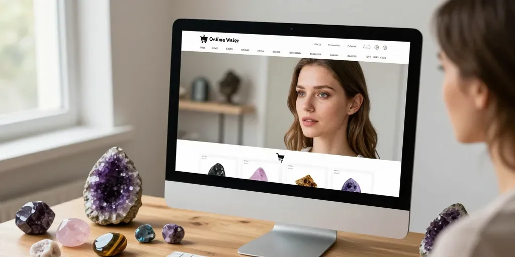 El interés por los minerales rodados dispara la demanda en tiendas especializadas online