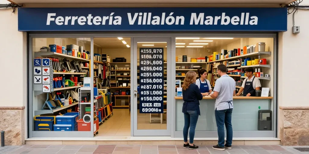 Ferretería Villalón Marbella: El Teléfono, Horario Y Servicios Disponibles Hoy