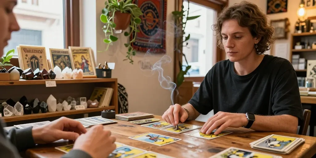 Friki o no: el auge del tarot en las tiendas más alternativas de Valencia