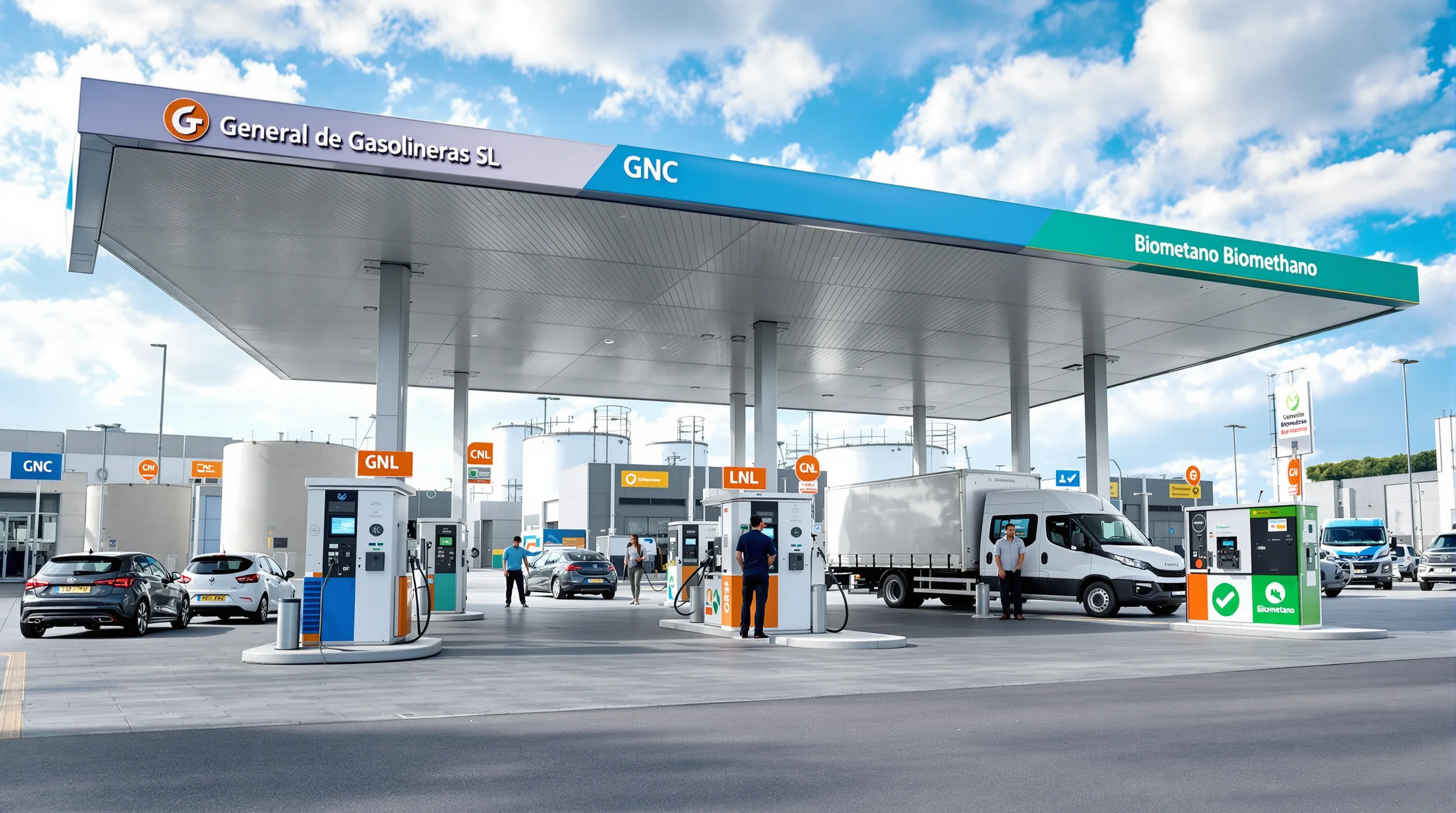 General de Gasolineras SL: ¿la empresa ofrece GNC, GNL y biometano?