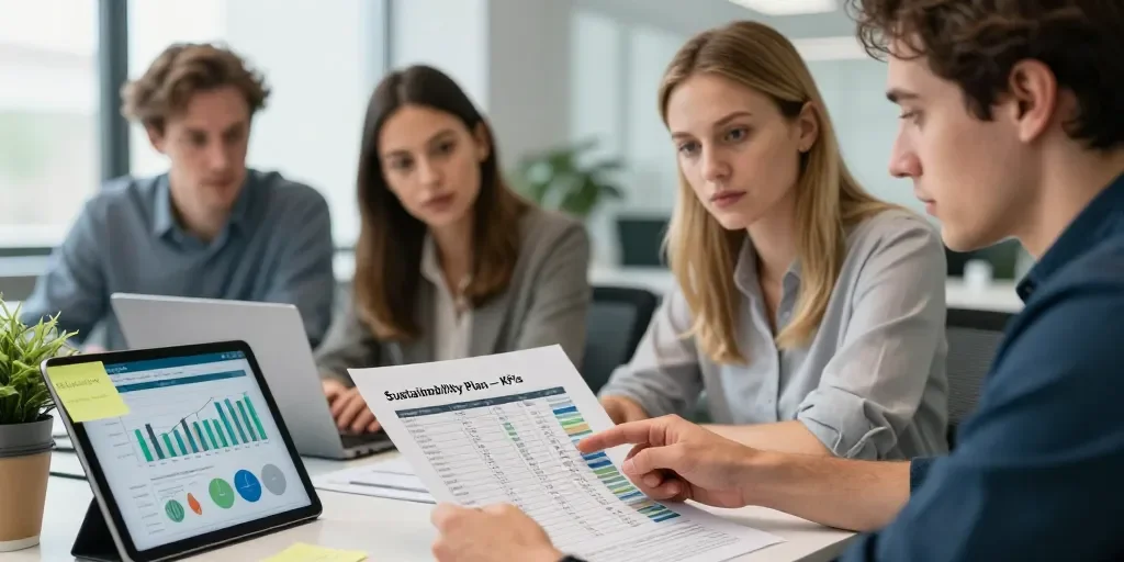 Plan De Sostenibilidad Ejemplo: El Modelo Descargable Con Plantilla Y KPIs
